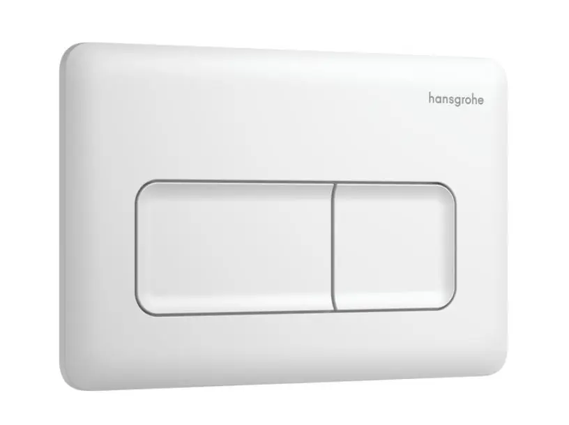 Hansgrohe iFrame Original Q - WC vadības plate, balta matēta 66001700