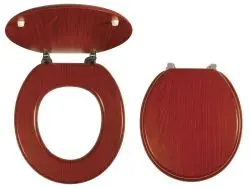 Novaservis Prestige - WC sēdeklis, koka finierējums, riekstkoks Lyra WC/ORECHLYRA