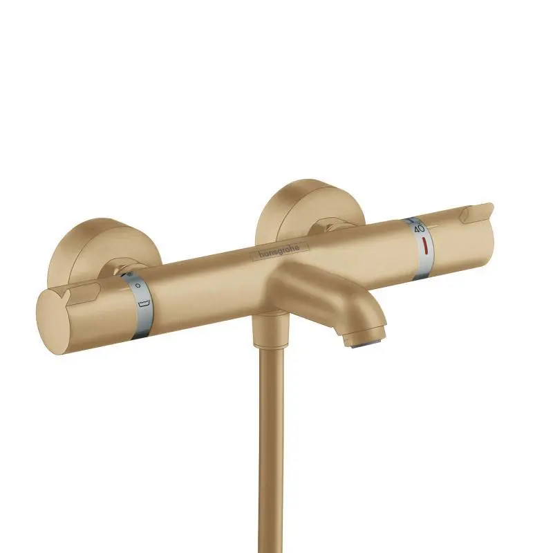 Hansgrohe Ecostat Comfort - termostata vannas maisītājs, matēts bronza 13114140