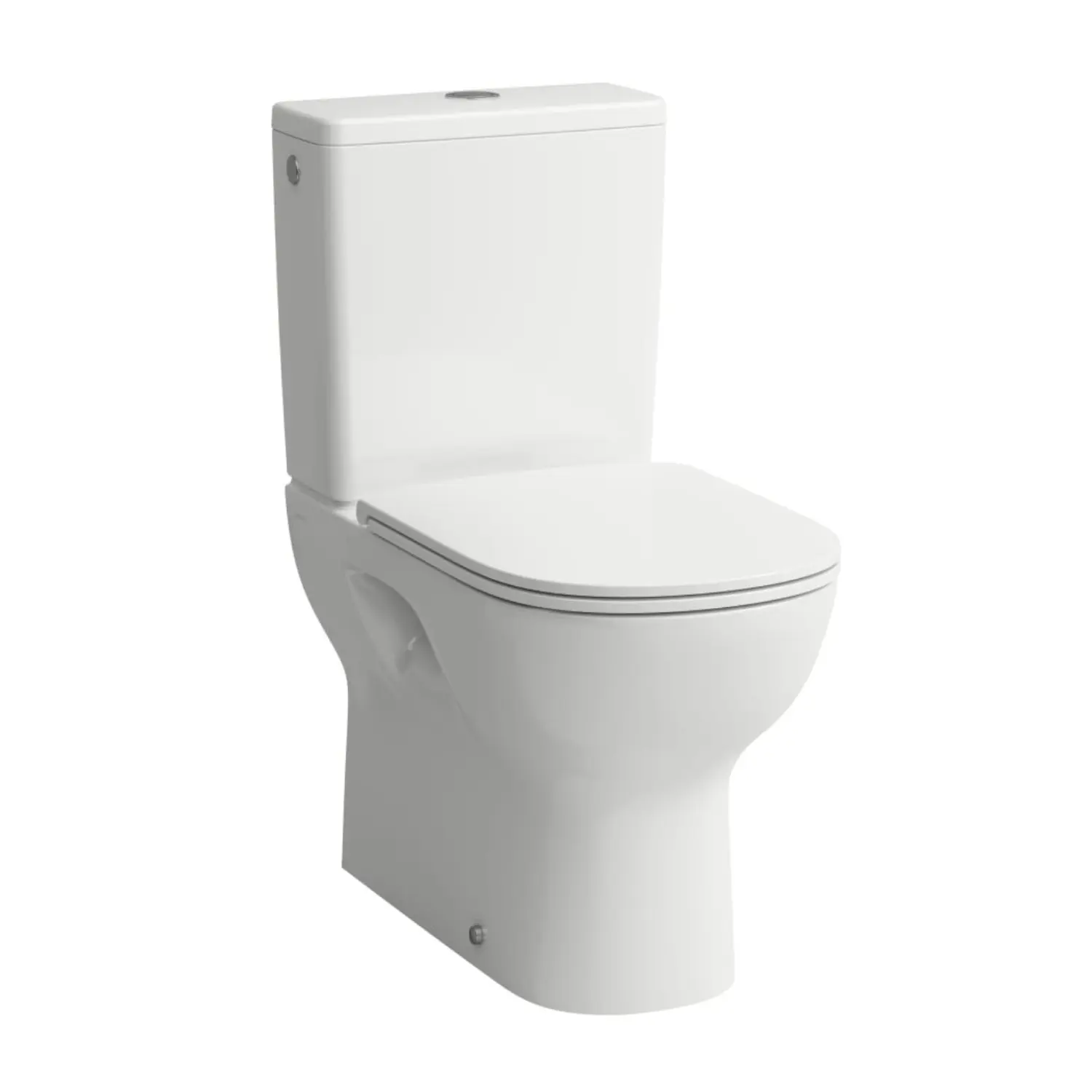 Laufen Lua - WC komplekts, Rimless, Vario noteka, balts H8240810002311