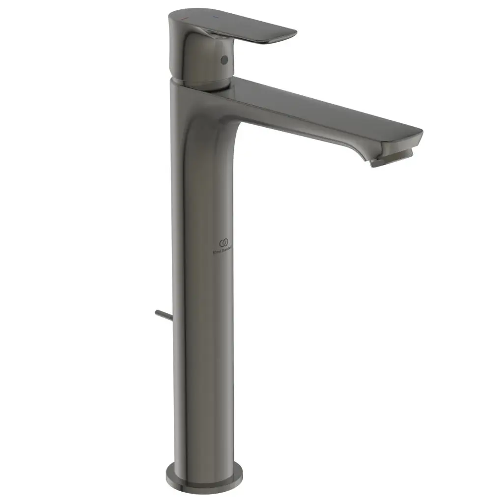 Ideal Standard Connect Air - izlietnes maisītājs Slim ar noteci, BlueStart, Magnetic Grey A7026A5