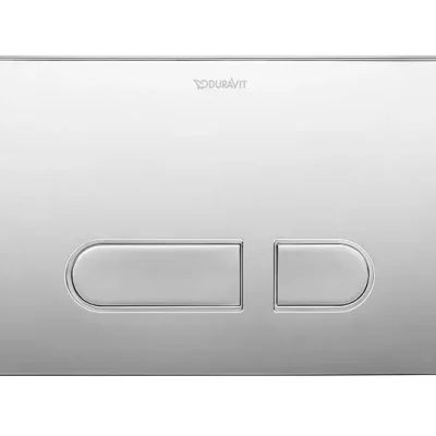 Duravit DuraSystem - vadības plate A1 WC, hroms spīdīgs WD5001021000