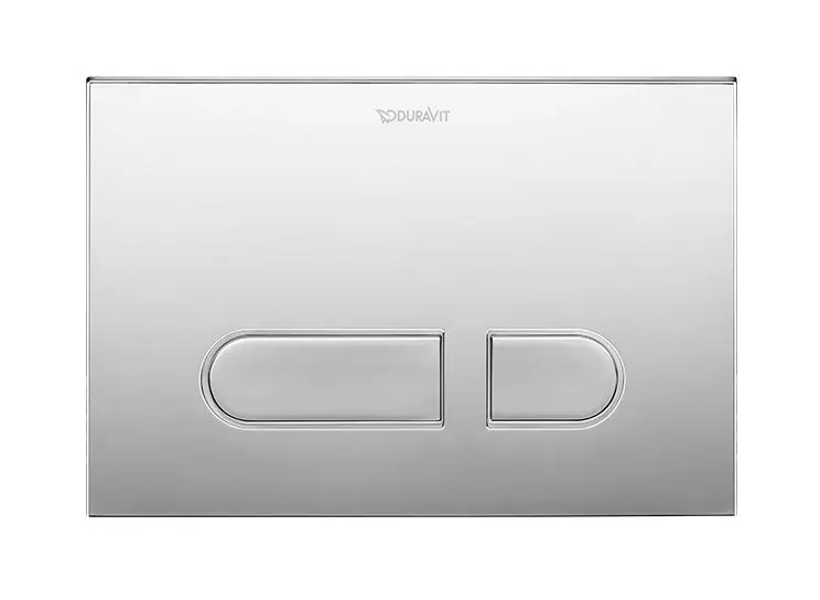 Duravit DuraSystem - vadības plate A1 WC, hroms spīdīgs WD5001021000