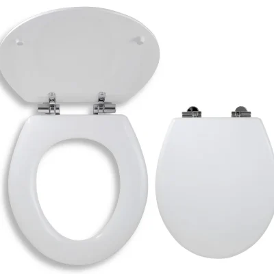 Novaservis Prestige - WC sēdeklis, SoftClose, formēts koks, balts WC/SOFTLYRA
