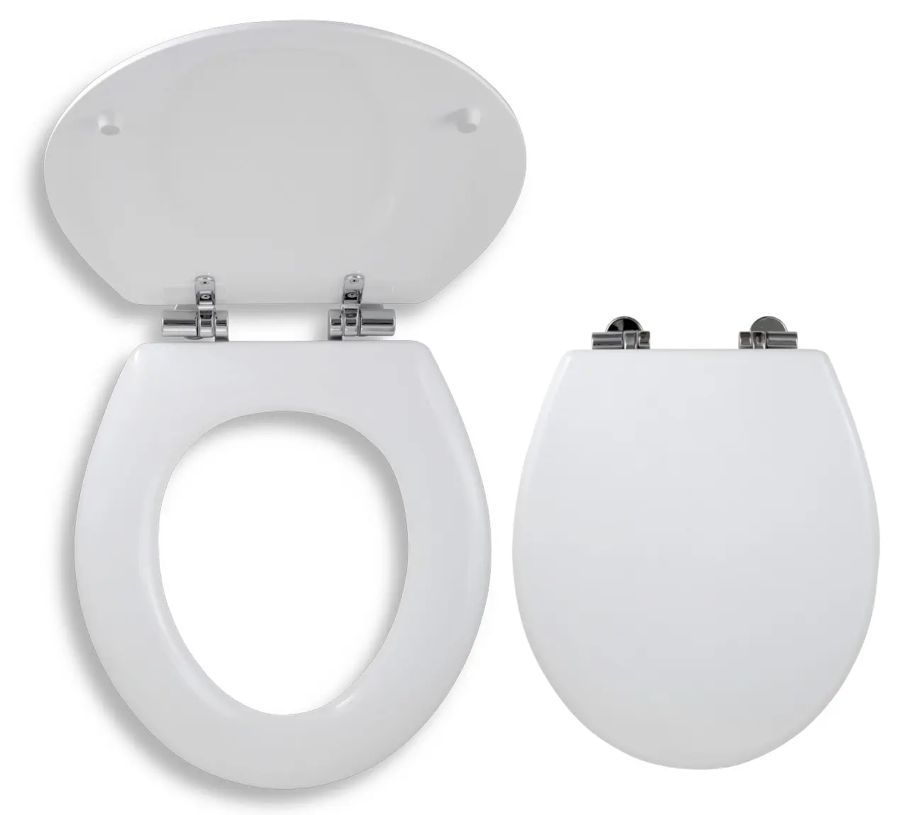 Novaservis Prestige - WC sēdeklis, SoftClose, formēts koks, balts WC/SOFTLYRA