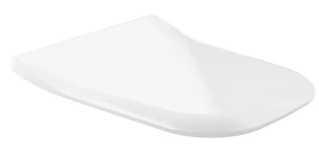 Villeroy & Boch Joyce - WC sēdeklis ar vāku, SlimSeat, balts 9M62S101