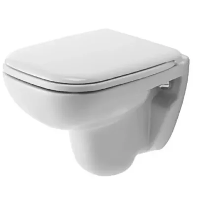 Duravit D-Code - piekaramais WC Compact, Alpu balts 22110900002