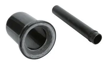 Grohe piederumi - Padeves un noteces komplekts WC, melns 37104K00