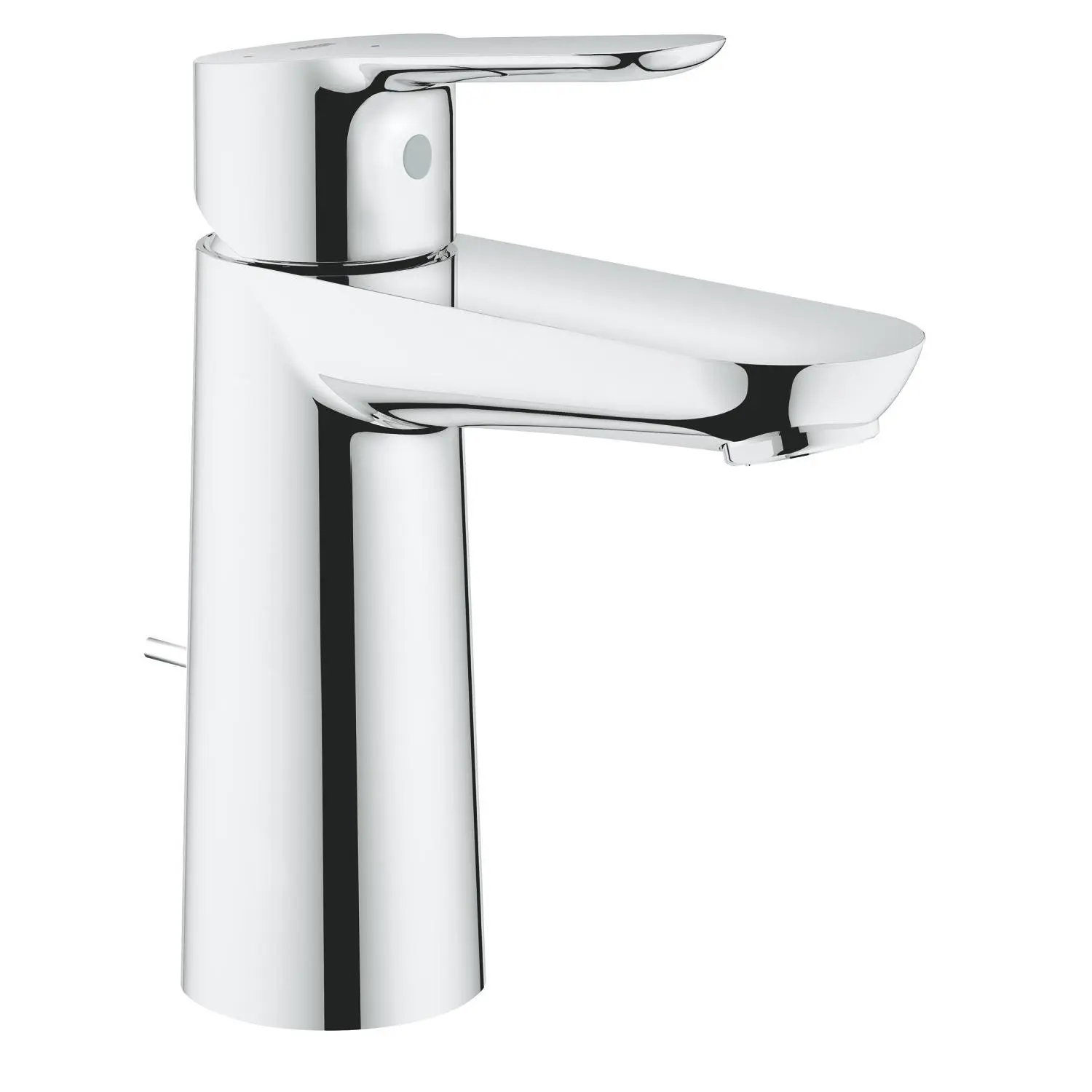 Grohe BauEdge - izlietnes maisītājs ar noteces komplektu, hromēts 23759000