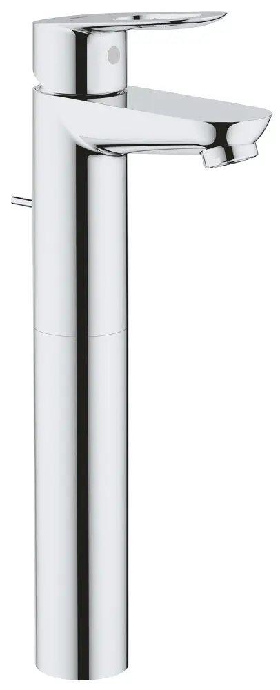 Grohe BauLoop - maisītājs uz virsmas uzstādāmai izlietnei, ar noteci, hroms 32856000