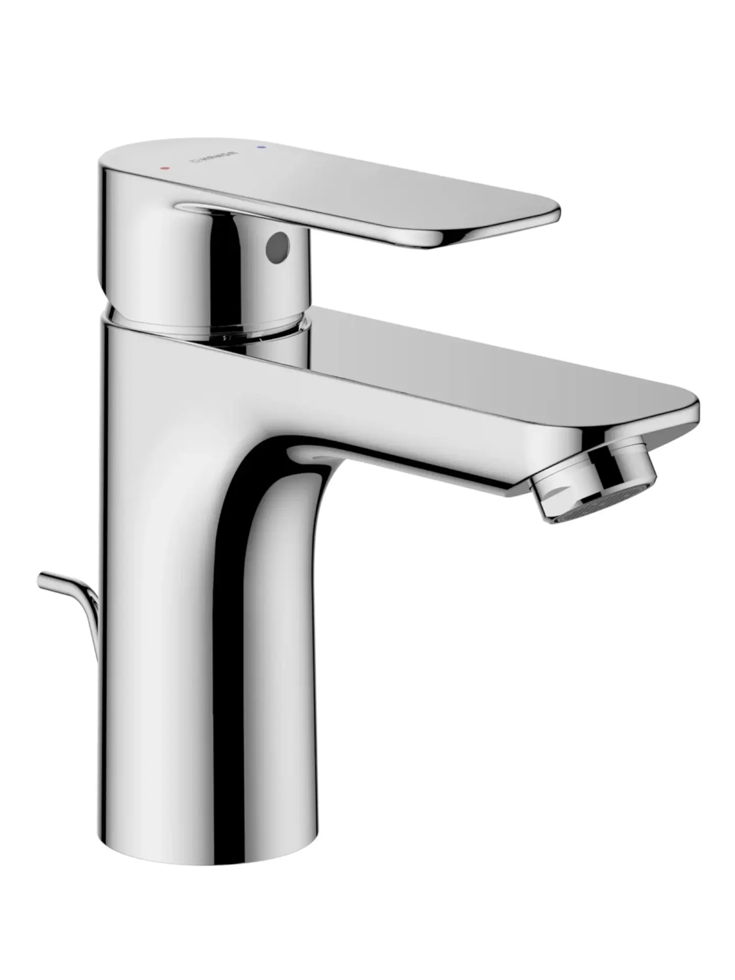 Hansa Basic - izlietnes maisītājs, ar noteci, Hroms 55502203