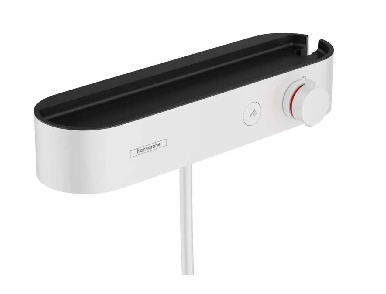 Hansgrohe ShowerTablet Select - termostata dušas maisītājs, balts matēts 24360700