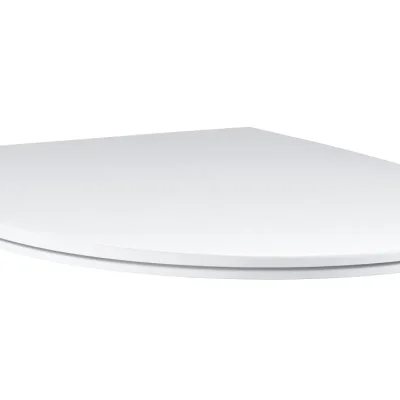 Grohe Bau Ceramic - WC sēdeklis Slim, SoftClose, Alpu balts 39923000