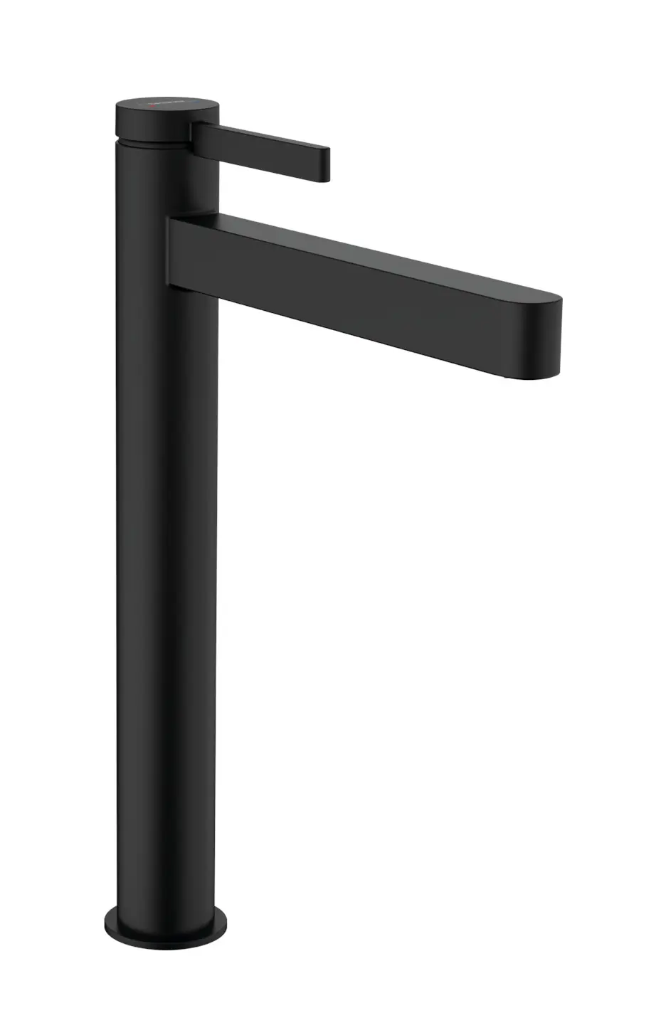Hansgrohe Finoris - izlietnes vienas sviras maisītājs 260, ar noteces komplektu Push-Open, melns matēts 76070670