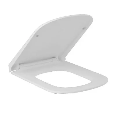 Kludi Resa S - WC sēdeklis Slim, SoftClosing, QuickRelease, matēti balts 27WCS53