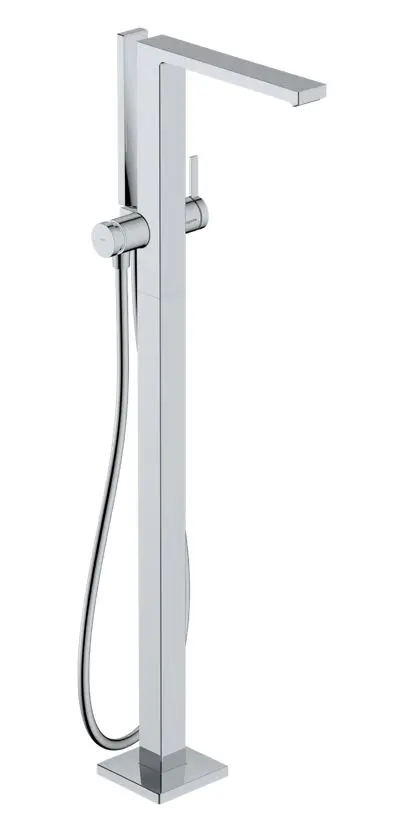 Hansgrohe Tecturis E - vannas maisītājs, grīdas montāža, hroms 73445000