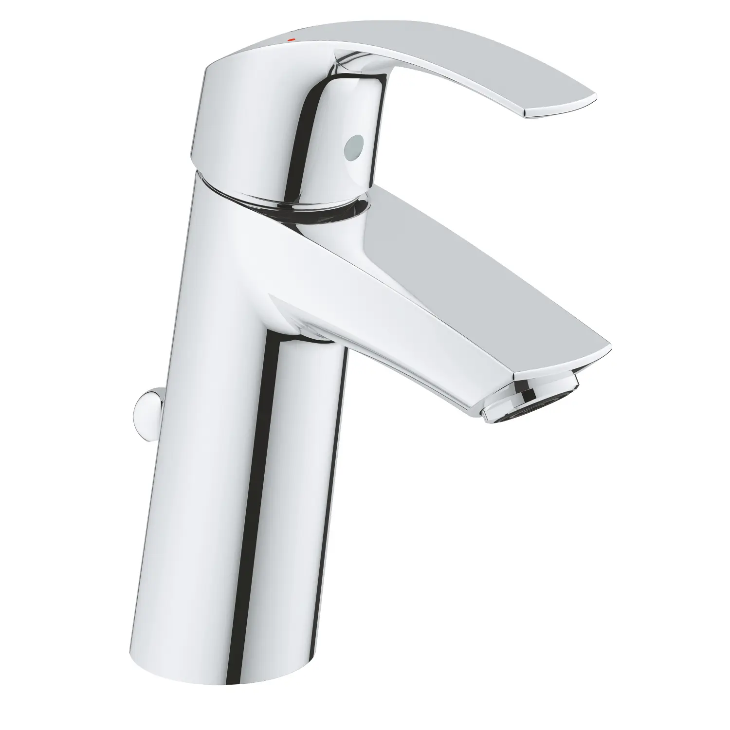 Grohe Eurosmart - izlietnes vienas sviras maisītājs, ar noteci, hromēts 23322001