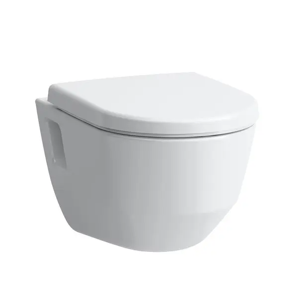 Laufen Pro - piekaramais WC, 530x360 mm, Rimless, ar LCC, balts H8209644000001