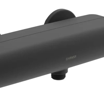 Hansa Optima - termostata dušas maisītājs, matēti melns 6514020133