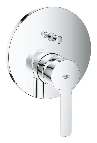 Grohe Lineare - zemapmetuma maisītājs 2 patērētājiem, hromēts 24064001