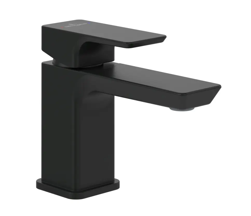 Villeroy & Boch Subway 3.0 - izlietnes maisītājs AquaSmart, matēti melns TVW112001001K5