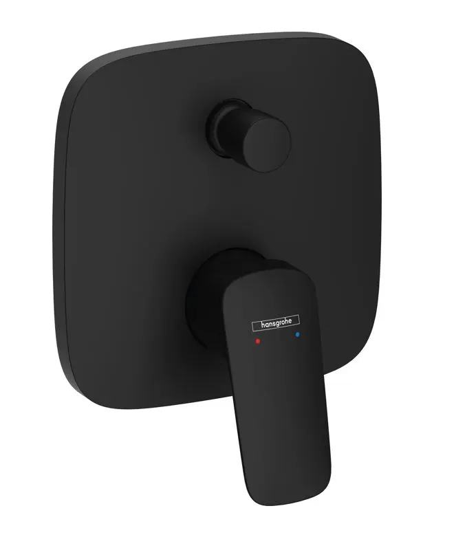 Hansgrohe Logis - zemapmetuma maisītājs 2 patērētājiem, matēti melns 71405670