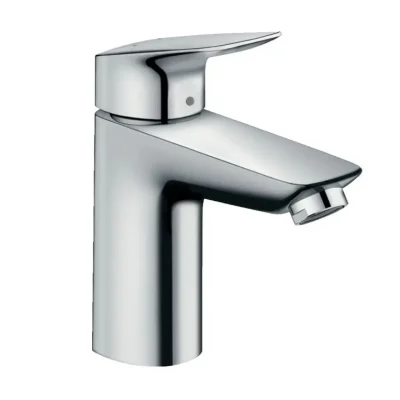 Hansgrohe Logis - izlietnes vienas sviras maisītājs 100, hromēts 71101000
