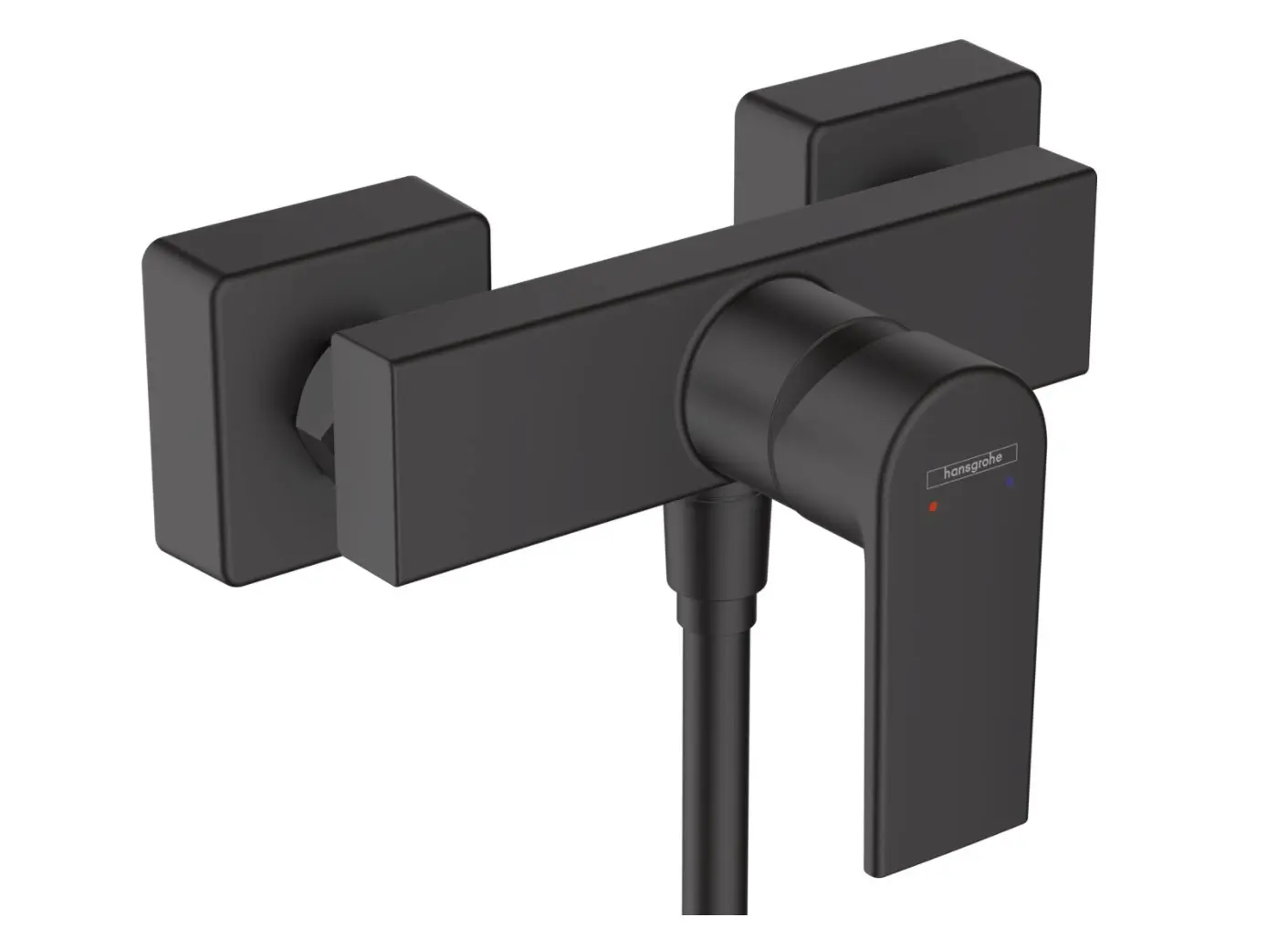 Hansgrohe Vernis Shape - dušas maisītājs, matēti melns 71650670