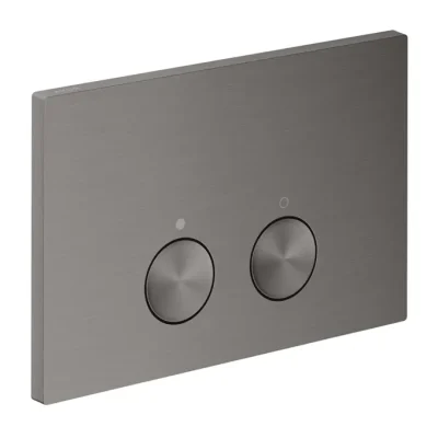 Axor FlushPlate - WC vadības plate, hroms melns birstēts 42530340