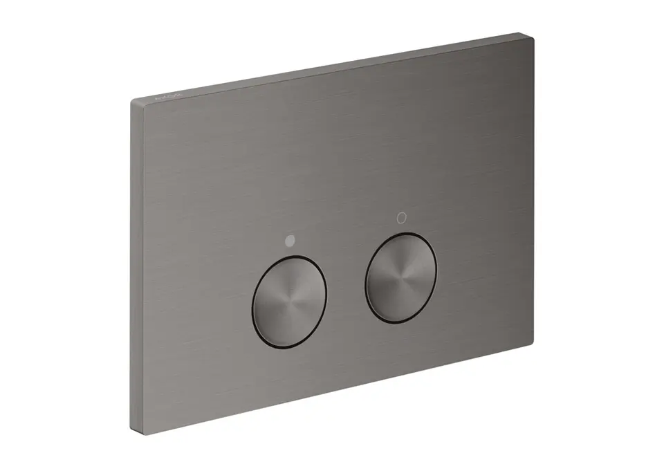 Axor FlushPlate - WC vadības plate, hroms melns birstēts 42530340