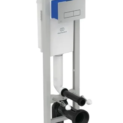 Ideal Standard ProSys - priekšsienas montāža ECO M pie sienas stiprināmam WC ar vadības plati, hromēts E2332AA