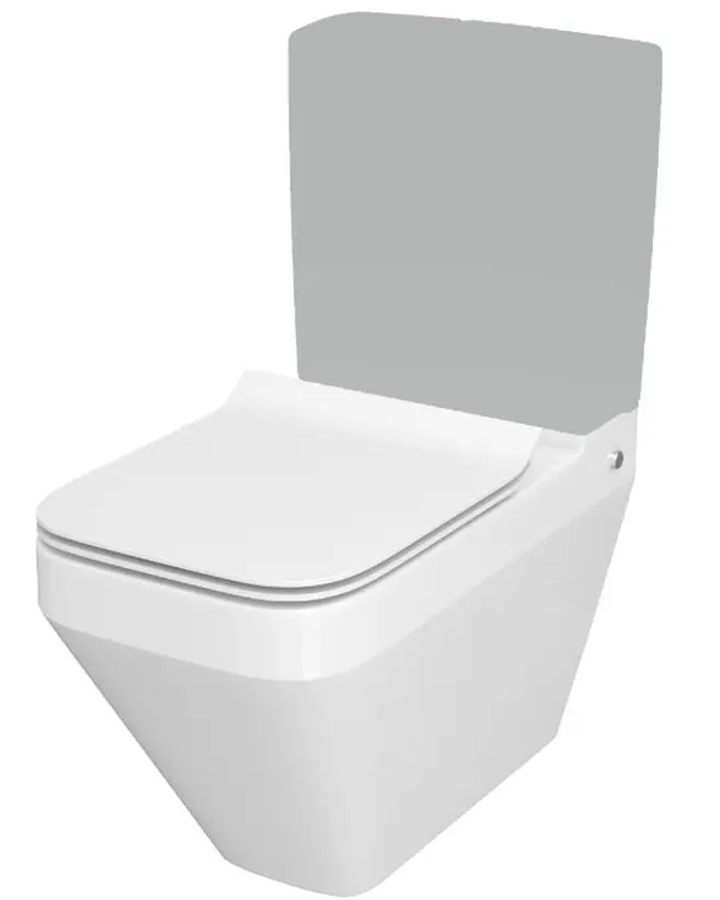Cersanit Crea - WC komplekts ar SoftClose sēdekli, Vario izvadu, CleanOn, balts K114-022