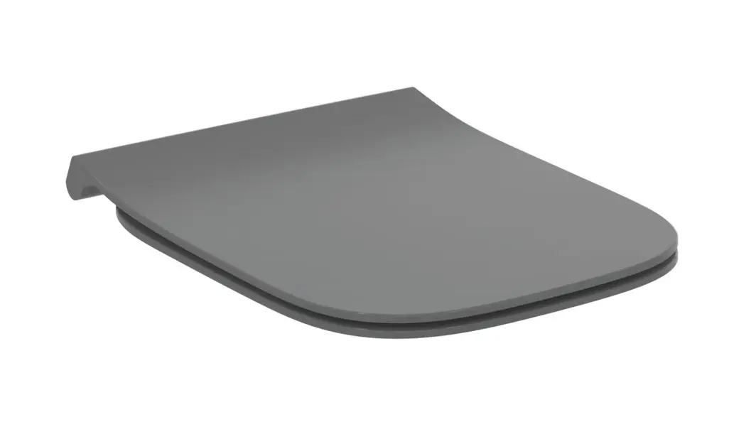 Ideal Standard i.Life B - WC sēdeklis, SoftClose, pelēks spīdīgs T500358