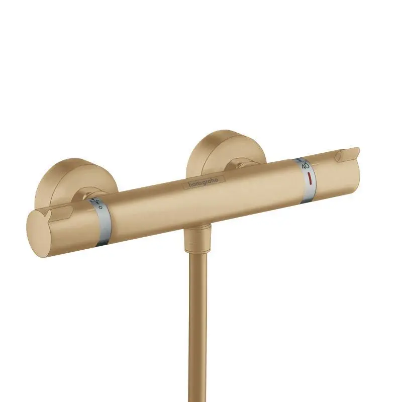 Hansgrohe Ecostat Comfort - termostata dušas maisītājs, matēts bronzas tonis 13116140