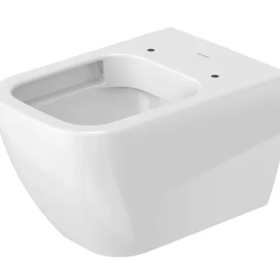 Duravit Happy D.2 - piekaramais WC, Rimless, DuraFix, Alpu balts 2222090000