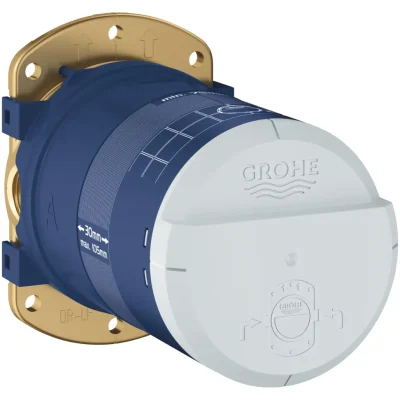 Grohe Rainshower - iebūvējamais korpuss zemapmetuma montāžai DN 15, universāls, hromēts 26483000