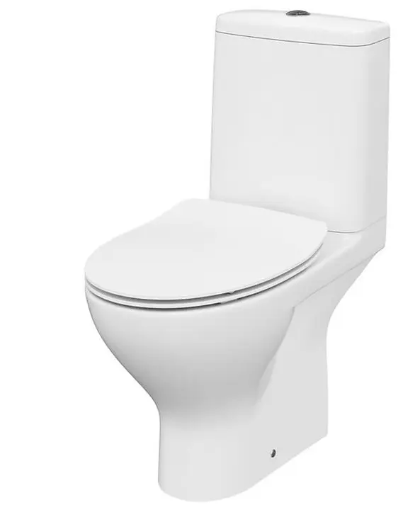 Cersanit Moduo - WC komplekts ar SoftClose sēdekli, Vario aizplūde, ūdens pieslēgums apakšā, CleanOn, balts K116-032