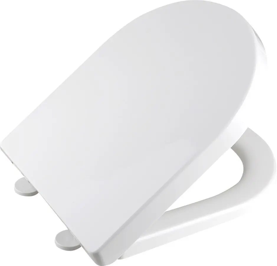 Aqualine Dona - WC sēdeklis Soft Close, balts FD121