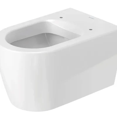 Duravit ME by Starck - pie sienas stiprināms WC, ar WonderGliss, Alpu balts 25280900001