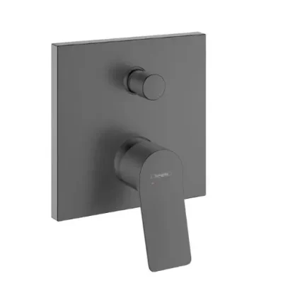 Hansgrohe Vivenis - zemapmetuma maisītājs, 2 patērētājiem, hroms melns birstēts 75415340