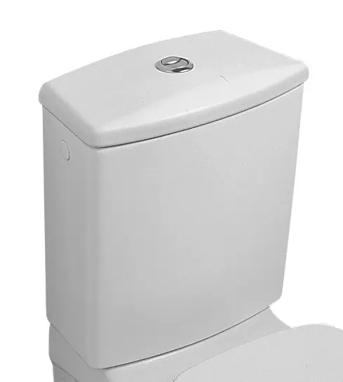 Villeroy & Boch O.novo - skalošanas tvertne kombinētam WC, aizmugures/sānu pievads, Alpu balts 7796G101