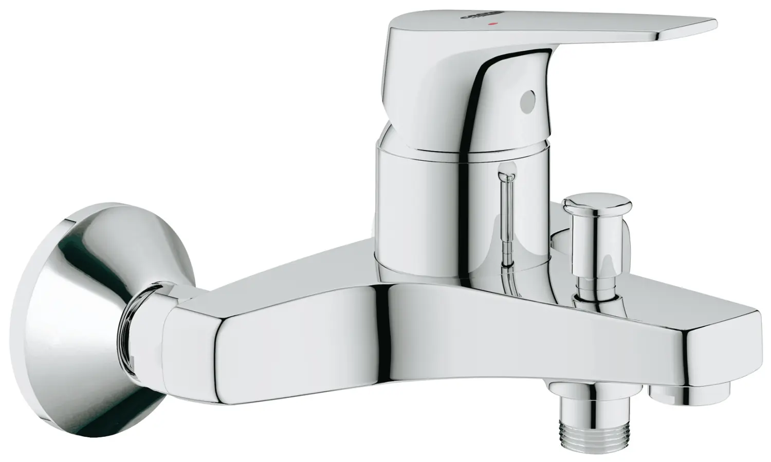 Grohe BauFlow - vannas maisītājs, hromēts 23756000