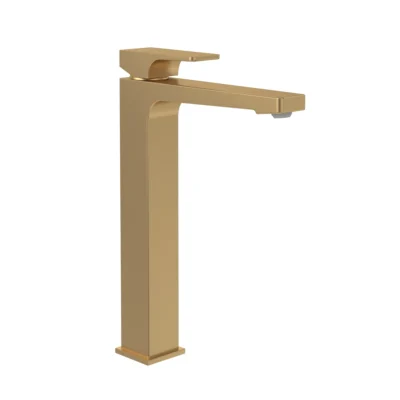 Villeroy & Boch Architectura Square - izlietnes maisītājs ar Push-Open noteci, AquaSmart, matēts zelts TVW12500200076