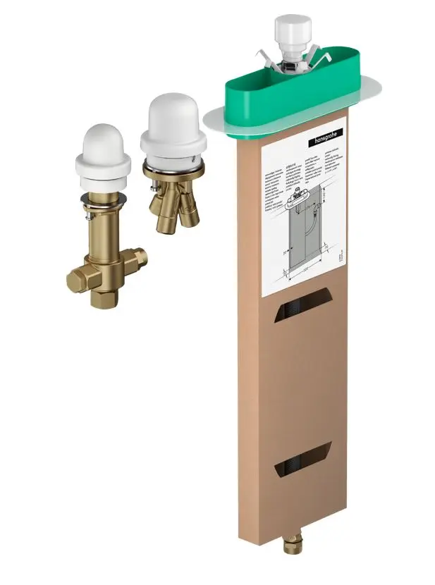 Hansgrohe Montāžas elementi - iebūvējamais korpuss vannas malas maisītājam 13481180