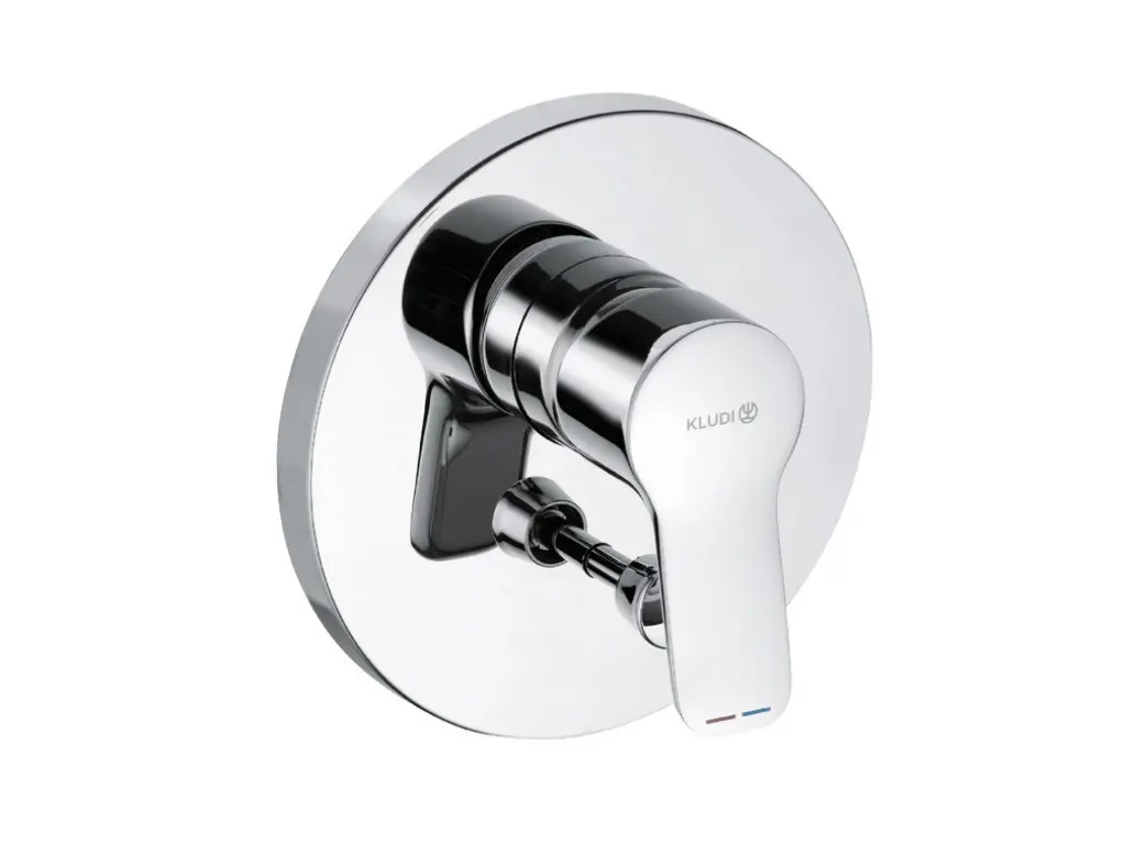 Kludi Pure&Easy - zemapmetuma maisītājs 2 izvadiem, hroms 374190565