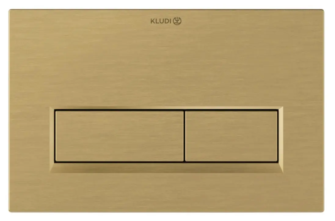 Kludi Unifix - WC vadības plate, matēts zelts 32PP01N0
