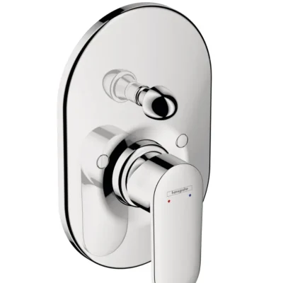 Hansgrohe Vernis Blend - zemapmetuma vannas maisītājs, ar korpusu, hroms 71473000