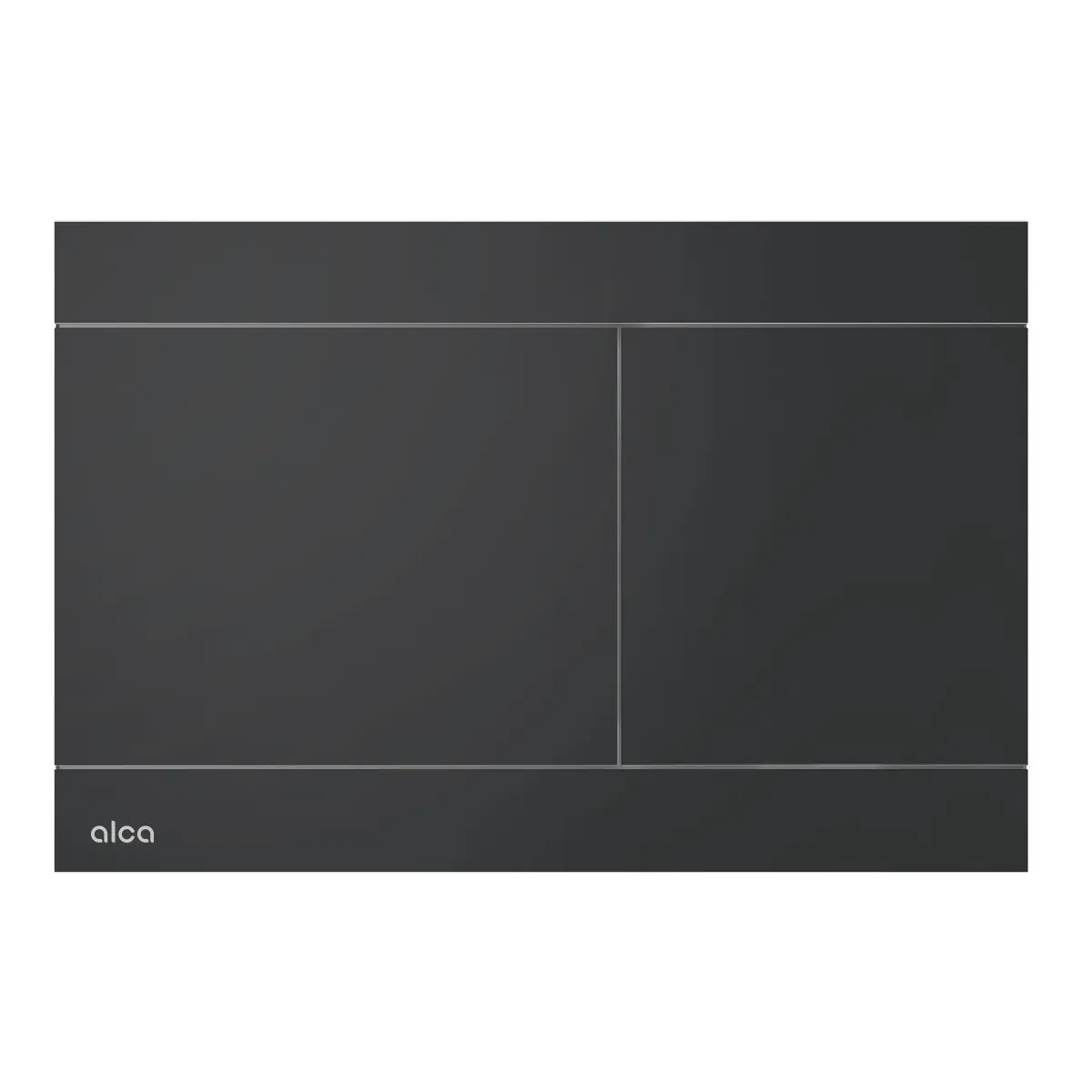 Alcadrain Flat - vadības plate, matēti melns FUN-BLACK