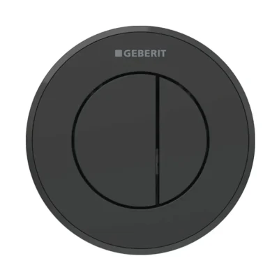 Geberit skalošanas sistēmas - skalošanas attālināta iedarbināšana tips 10, 2 režīmu skalošana, easy to clean, matēti melna 116.055.16.1