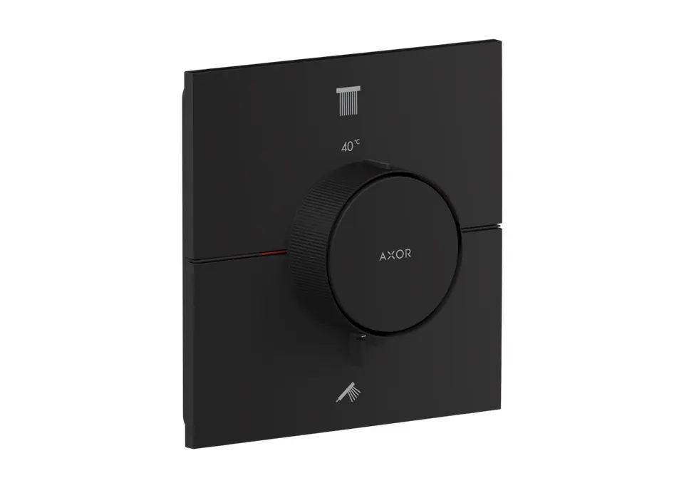 Axor ShowerSelect ID - zemapmetuma termostata maisītājs, 2 patērētājiem, matēti melns 36752670